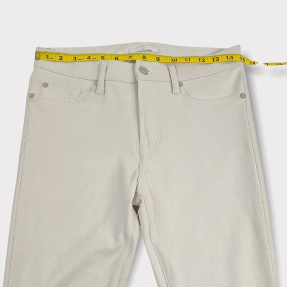 7 For All Mankind The Skinny Faux Suede Skinny Pants Size 30 - Picture 8 of 11